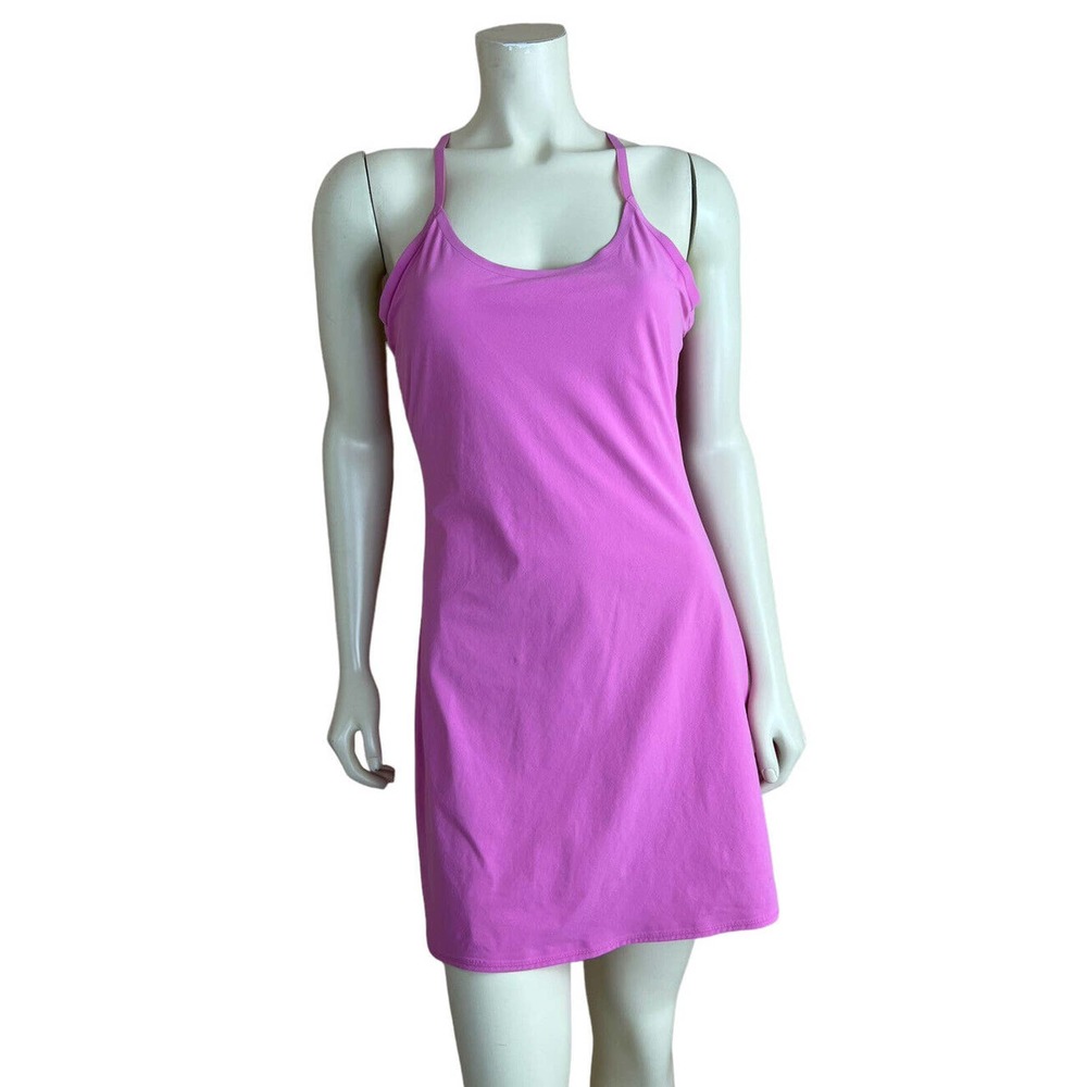 Outdoor Voices Exercise Dress M Womens Lightspeed Sleeveless Shelf Bra Shorts